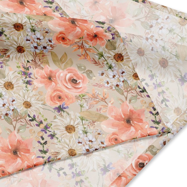 Orange Flowers Bandana product image (4)