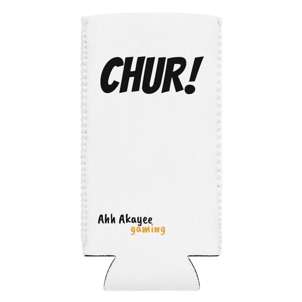 Slim Ahh Akayee Can Cooler 