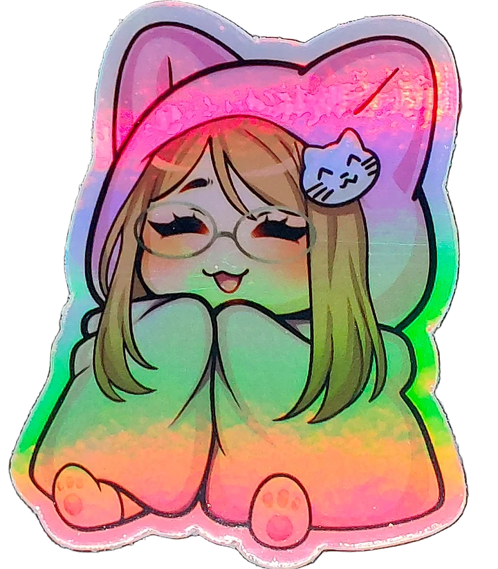 Holo Comfy Sticker product image (2)