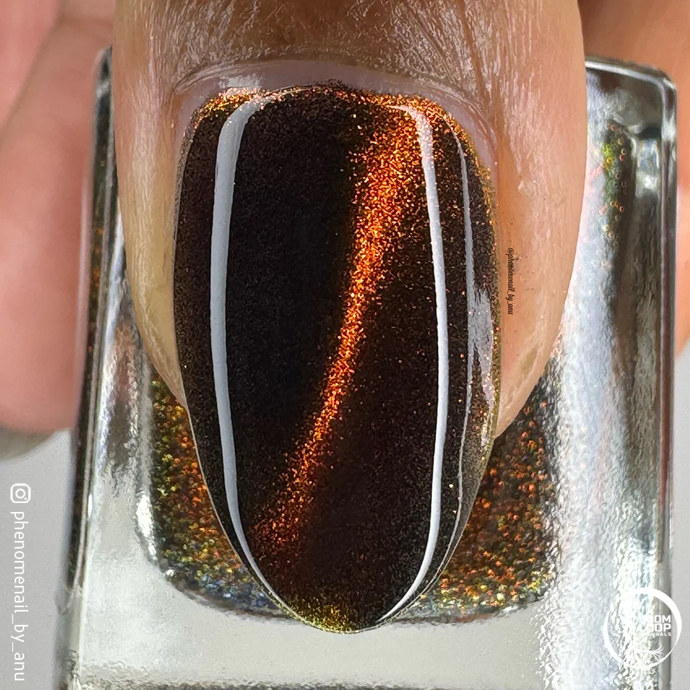 CHTHONOCLASM - Firey Multichome High Contrast Magnetic Nail Polish product image (3)