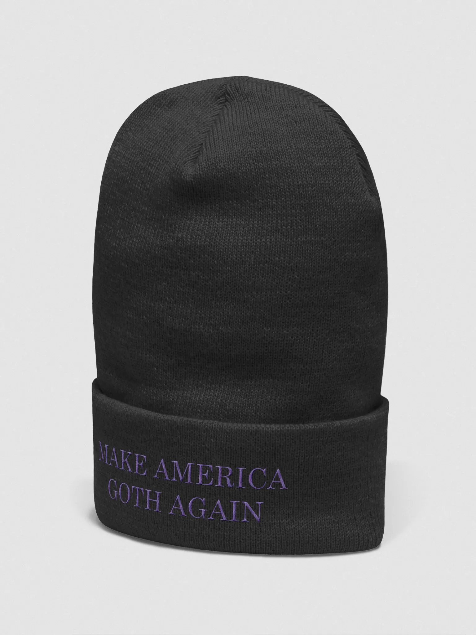 Make America Goth Again Beanie - Purple product image (2)