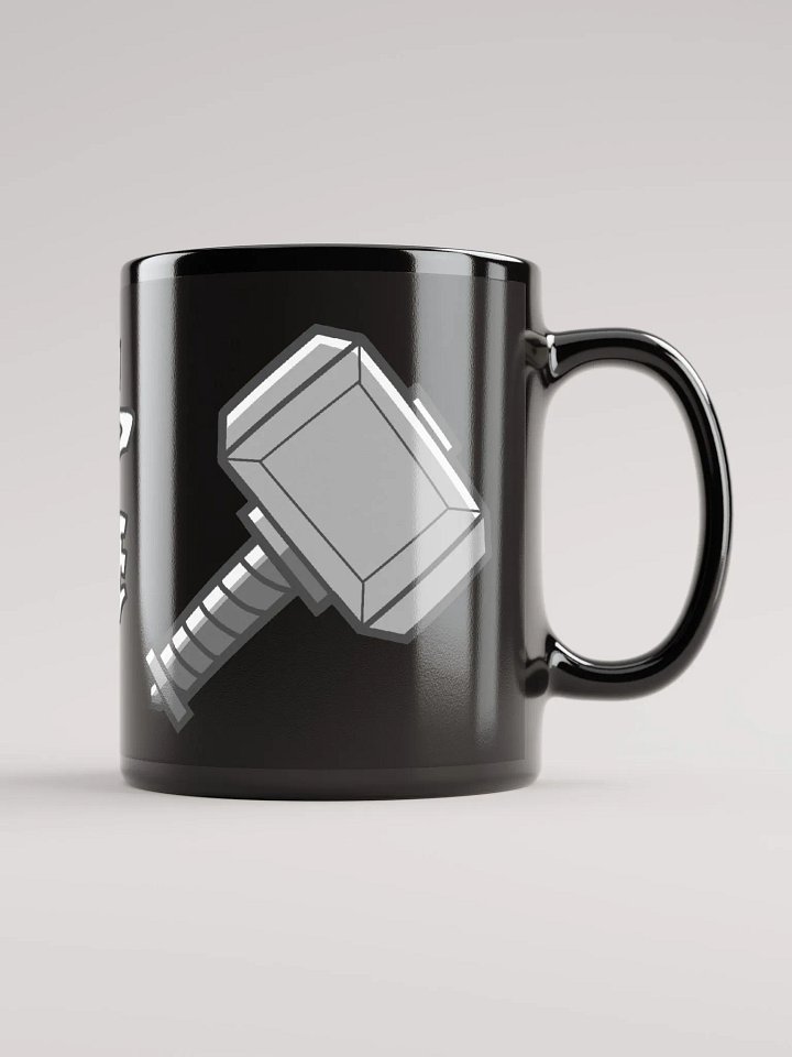 Lightning Strike Hammer Mug product image (1)