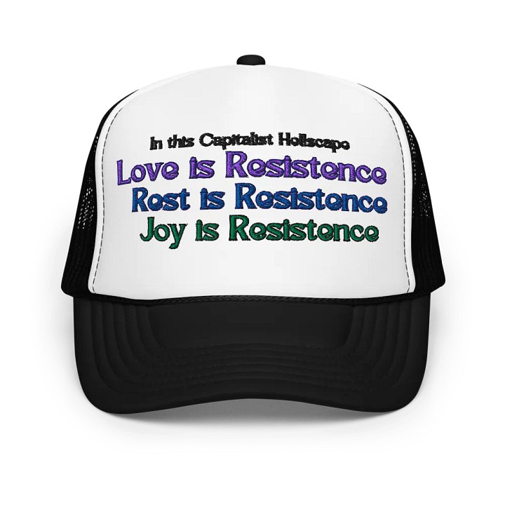 Resistor, Love, Rest, Joy, Embroidered Cap product image (3)