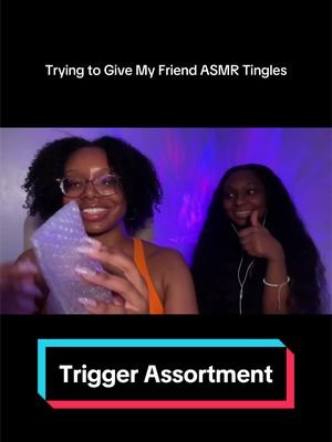 Trying to give my friend ASMR tingles 😴 relaxing trigger assortment to help you sleep #asmr #relaxingvideos #asmrcommunity #asmrfyp #personalattention 