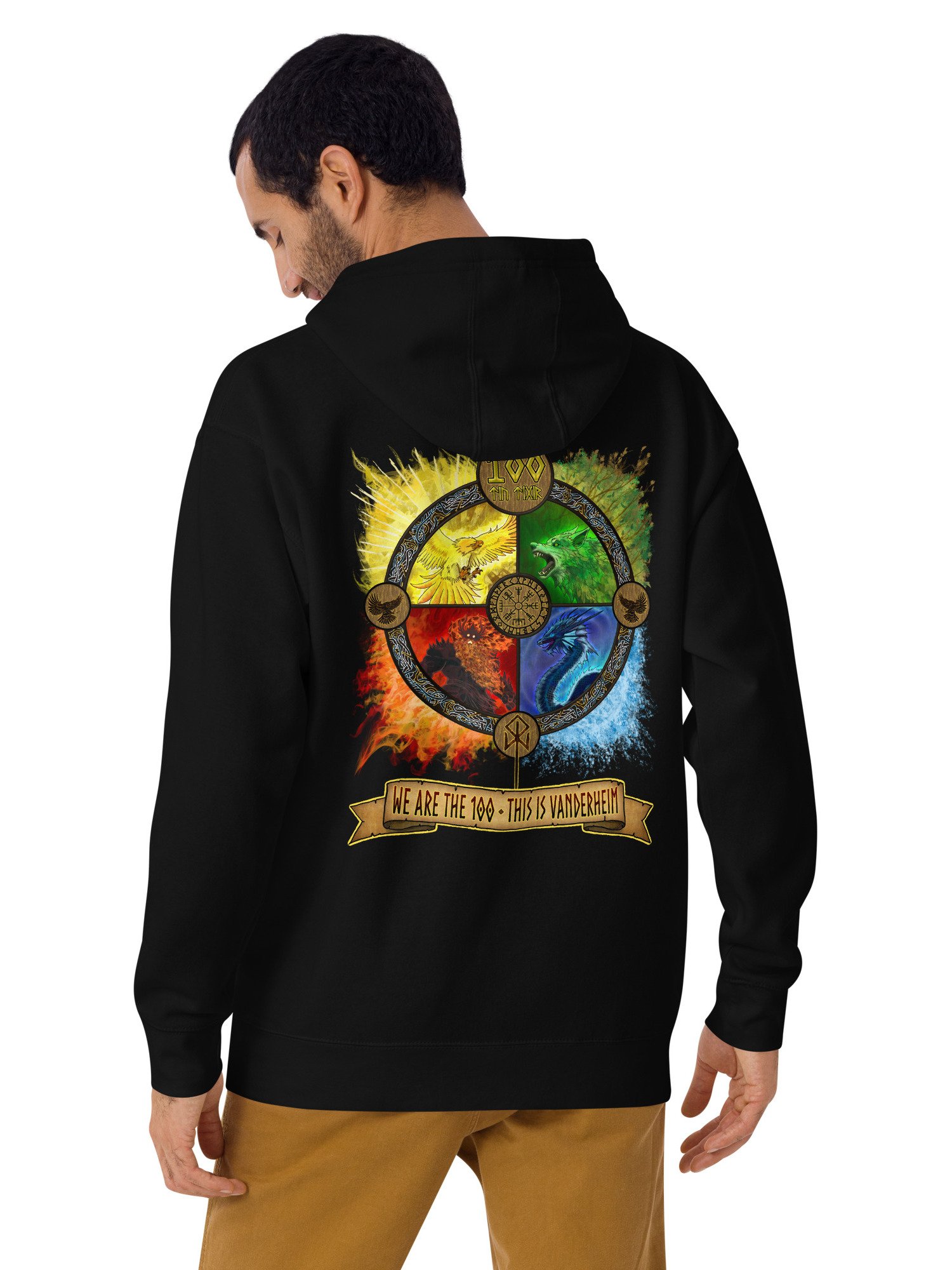 'THE 100' HOODIE by MIMIDOTB product image (4)