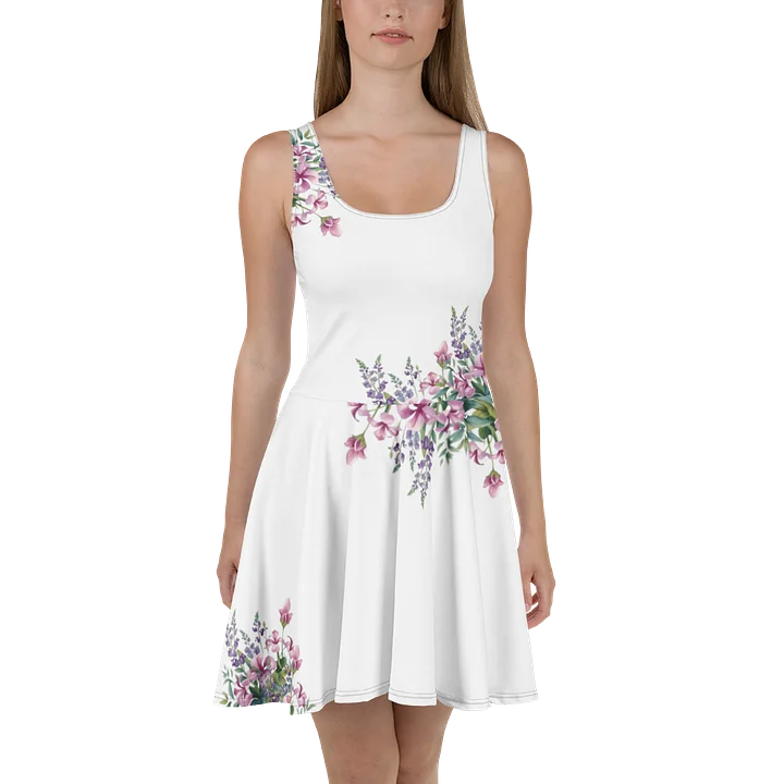Floral Frame Skater Dress product image (2)