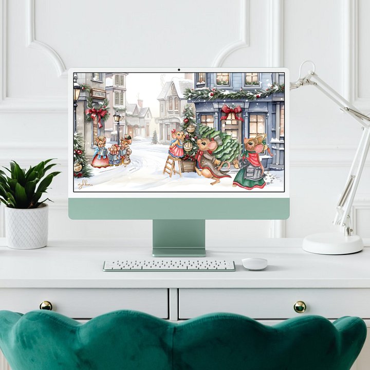 Prelude to Christmas Desktop, Laptop & Smart TV Digital Wallpaper product image (1)