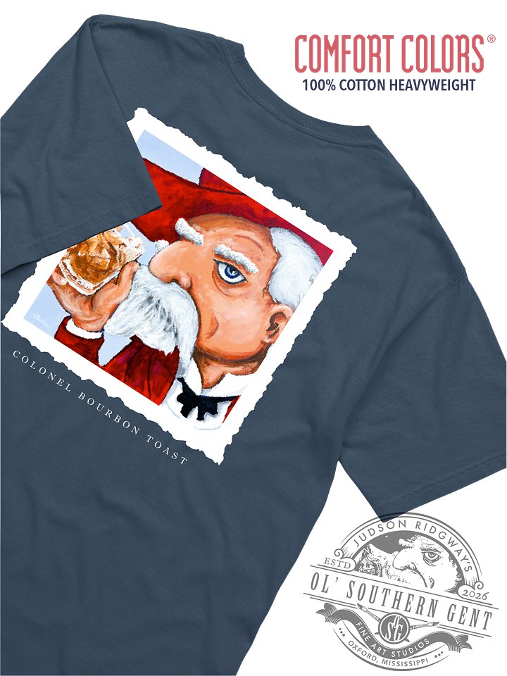 COLONEL BOURBON TOAST Short Sleeve T-Shirt product image (1)