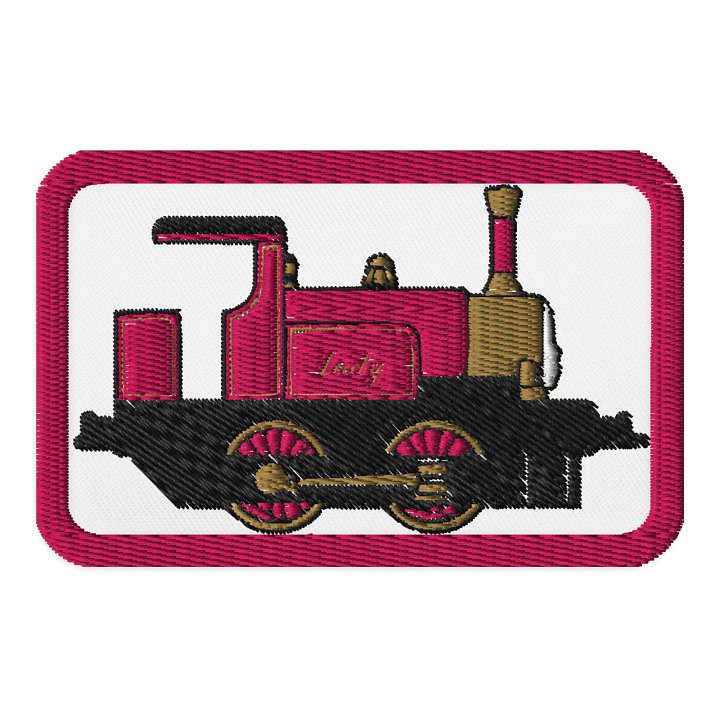 Lady Embroidered Patch product image (1)
