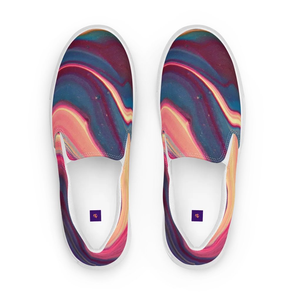 Abstract Slip-On Canvas Shoes product image (1)