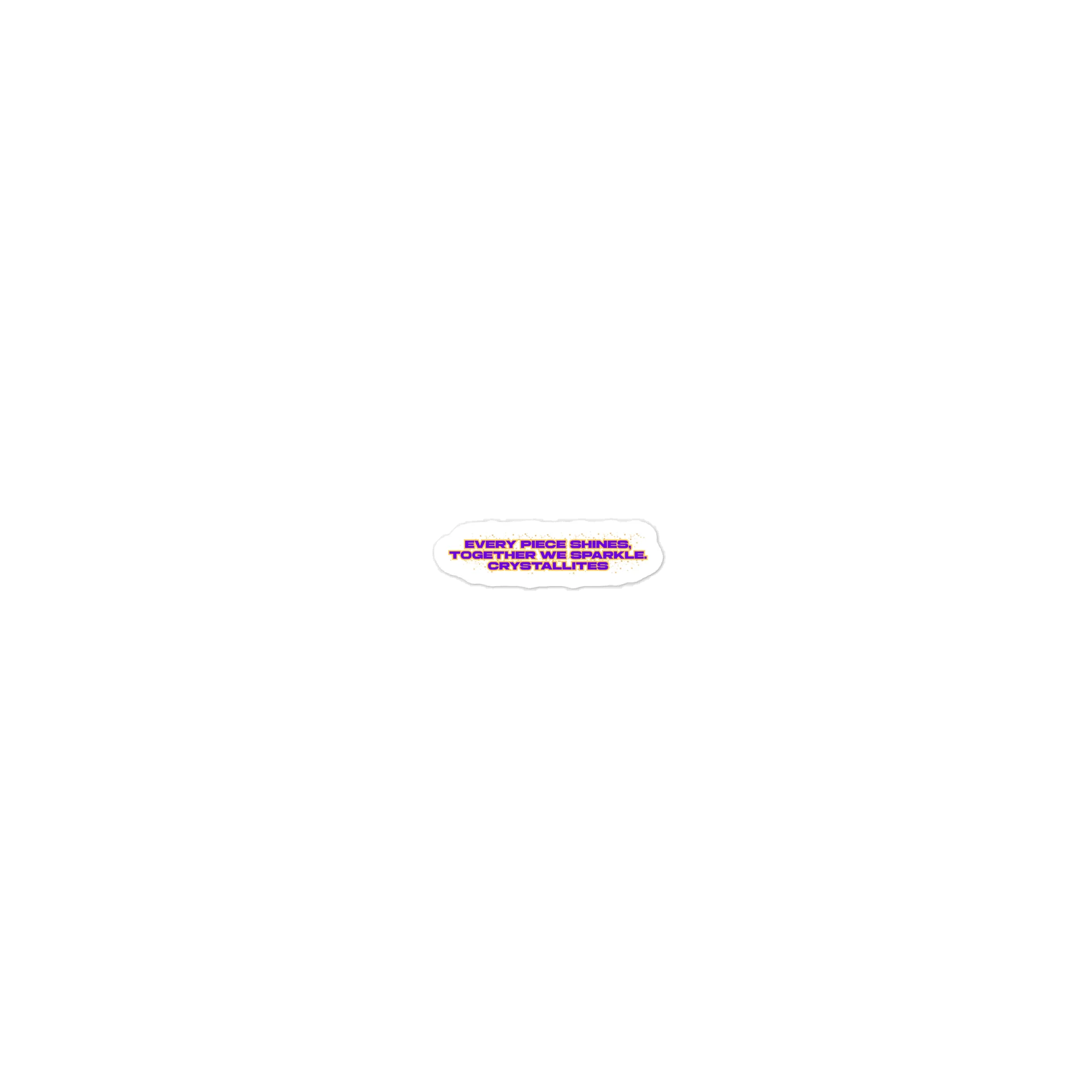 Every Piece Shines Sticker product image (1)