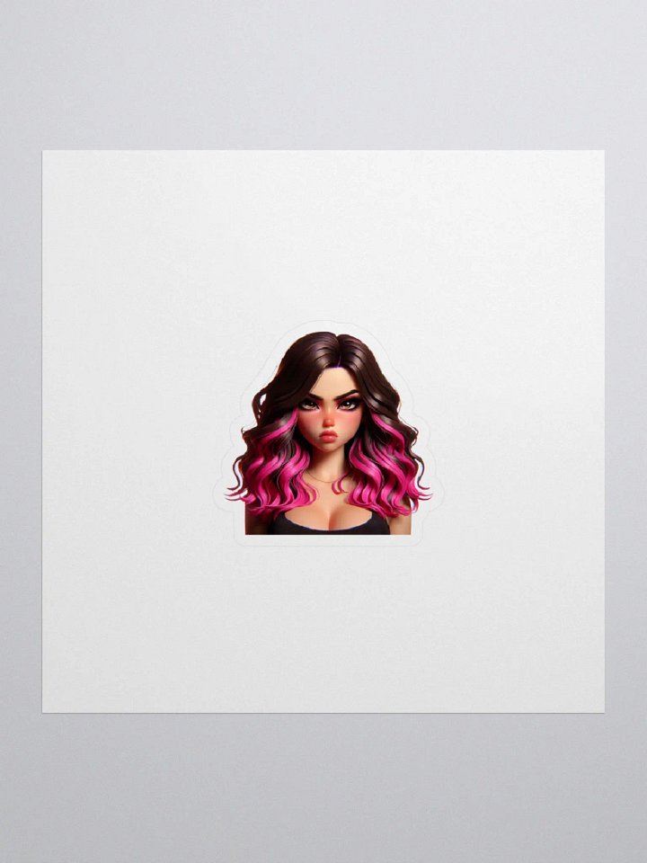 Angry Girl sticker product image (2)