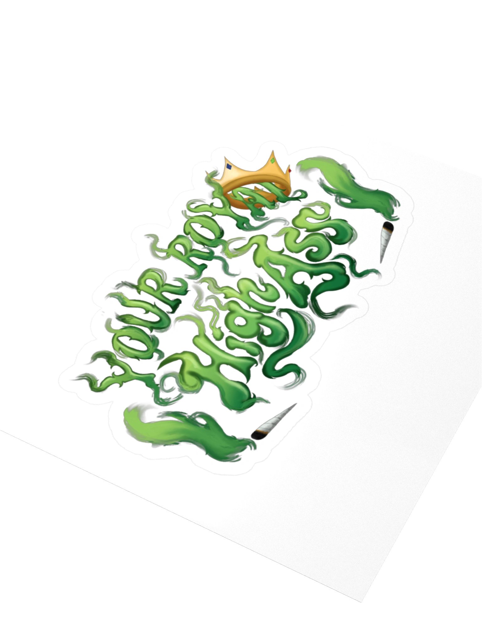 Your Royal High Ass Kiss Cut Sticker product image (8)