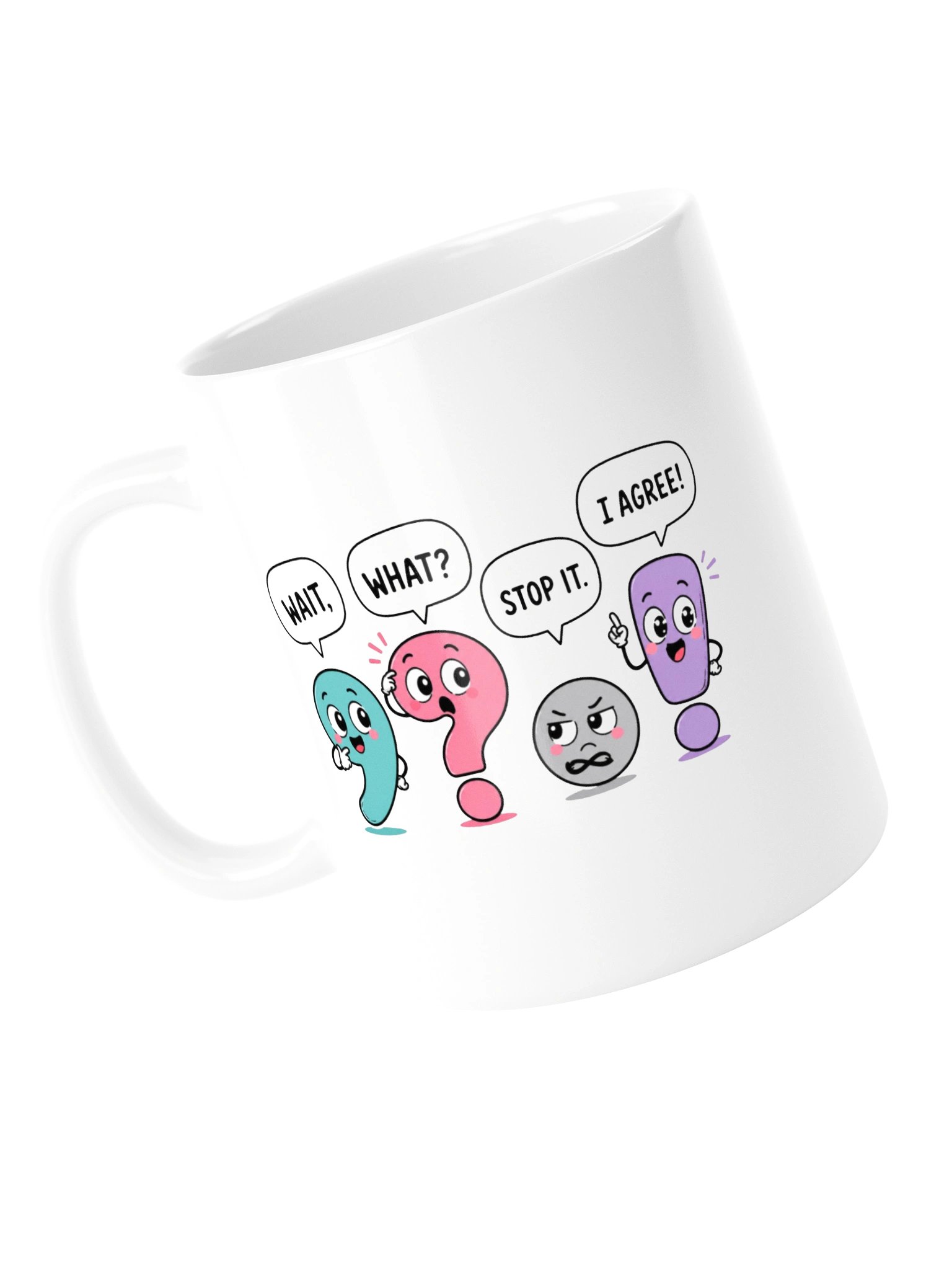 English Grammar Teacher Speak Up Punctuation Mug product image (15)
