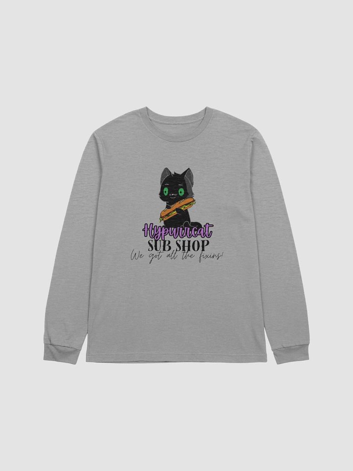 Hypurrcat Sub Shop Long Sleeve Tee product image (3)
