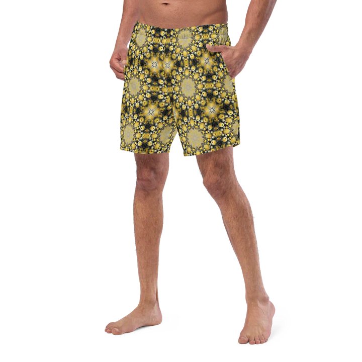Golden Symmetry Swim Trunks product image (2)