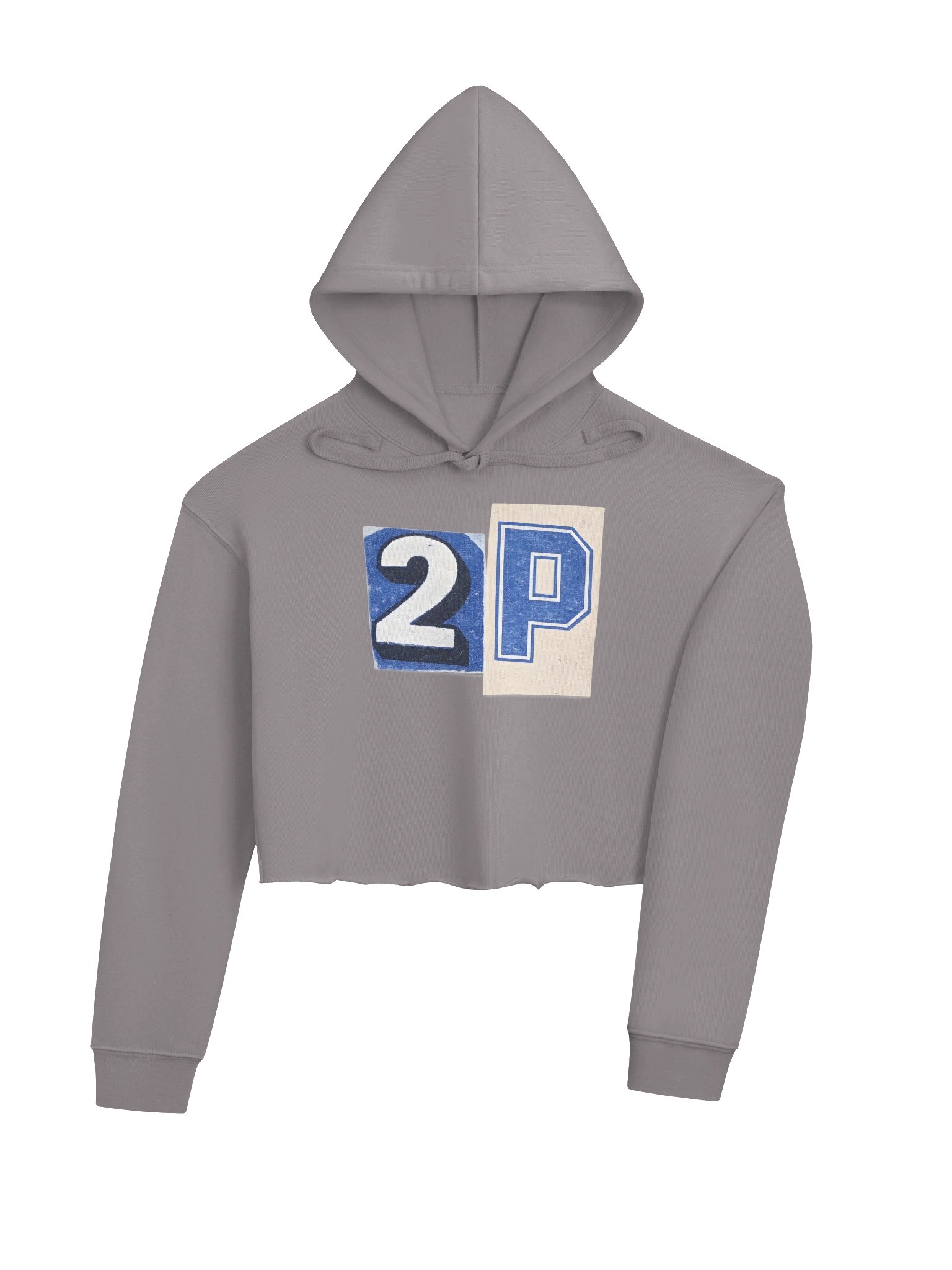 2P Patchwork Crop Hoodie product image (8)