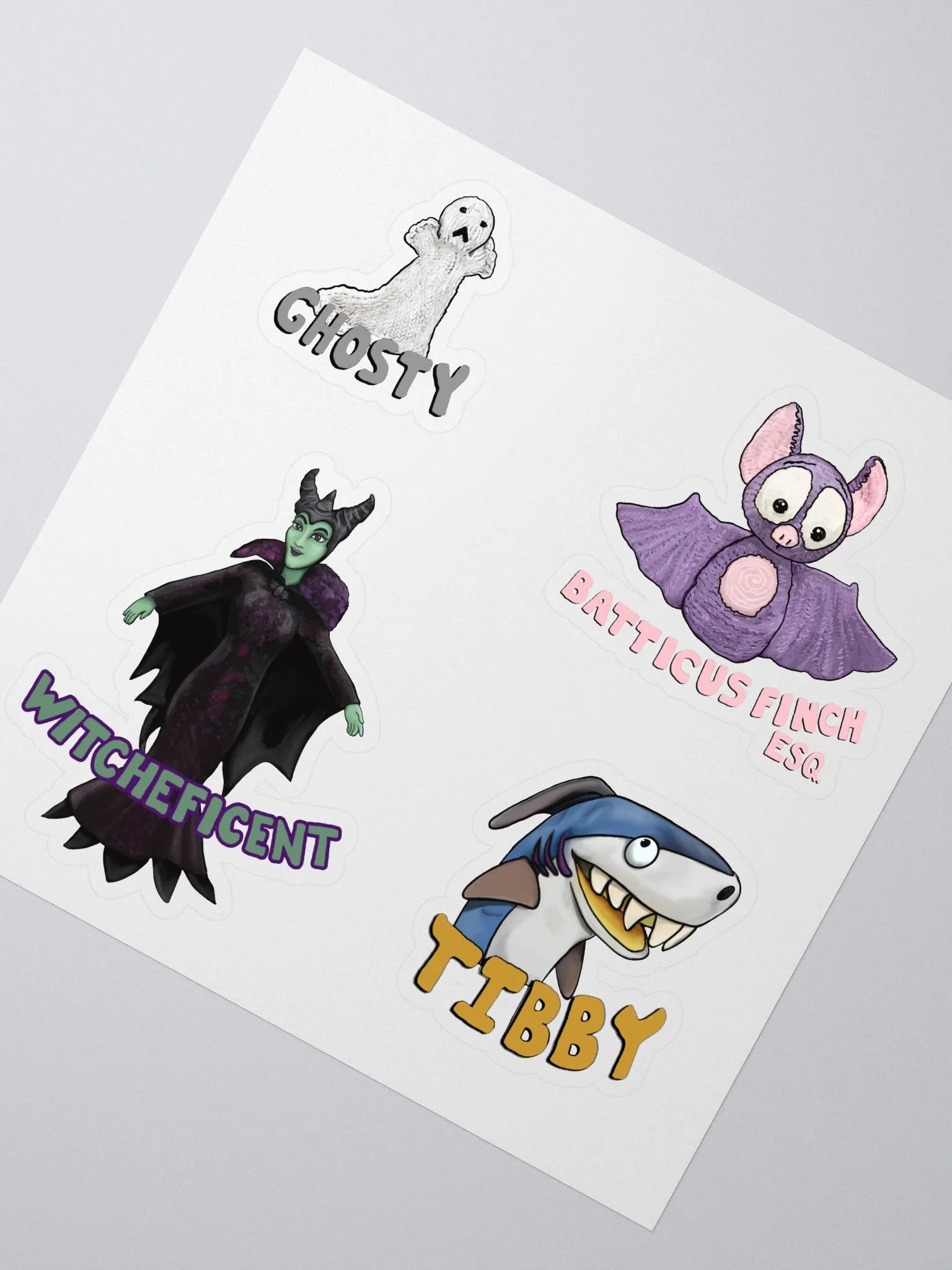 Witcheficent & Friends Sticker Sheet product image (2)