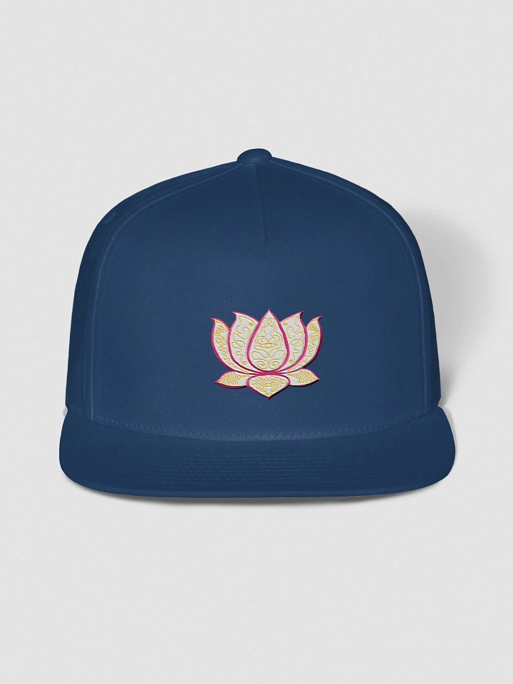 Lotus Bloom Snapback Cap product image (1)