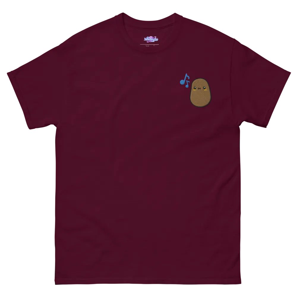 Embroidered Singing Potato T-Shirt product image (76)