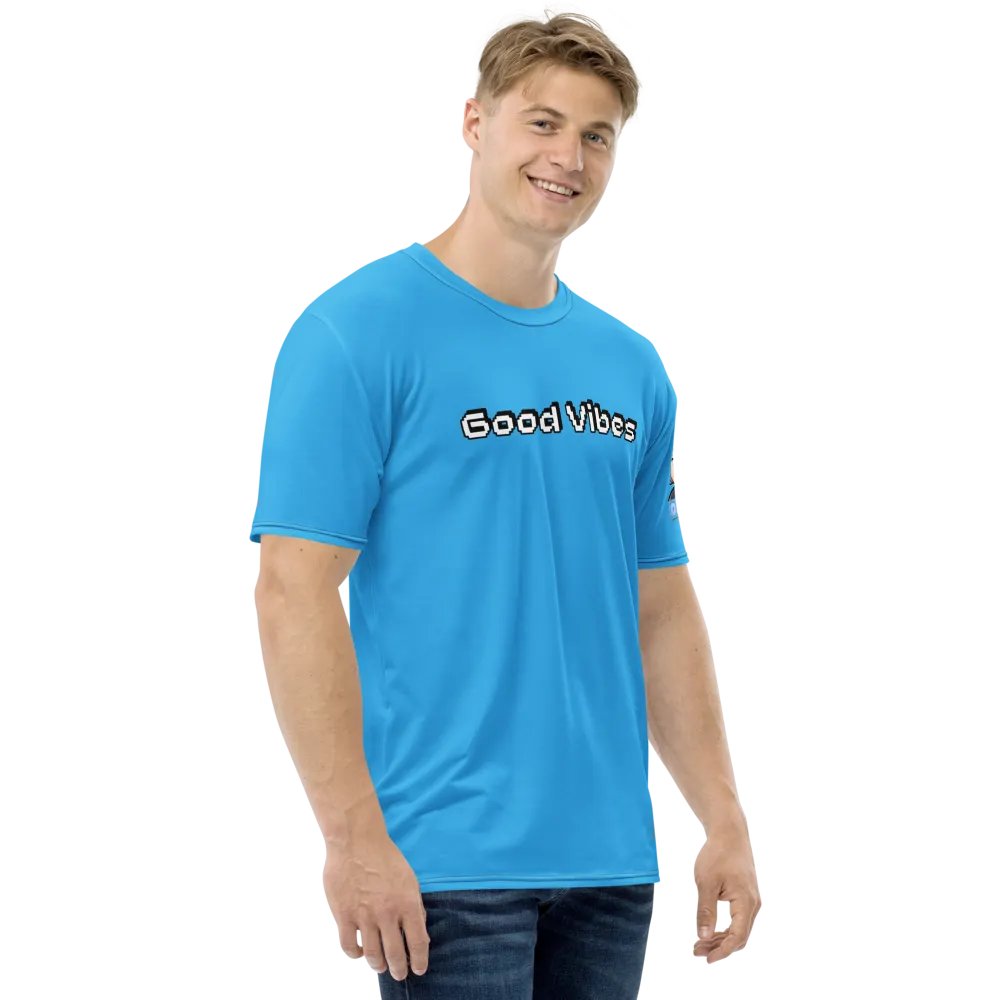 Good Vibes shirt - blue product image (4)