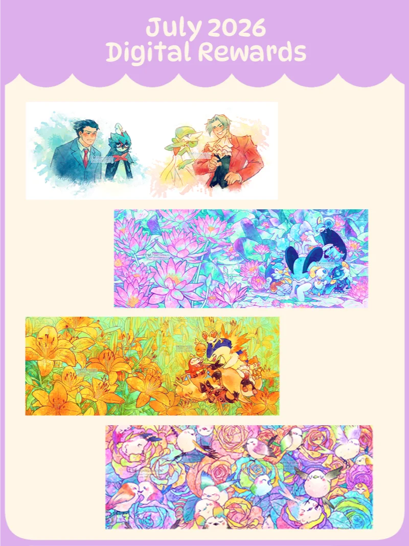 Digital Artwork Bundle n.7 - JULY '26 product image (1)