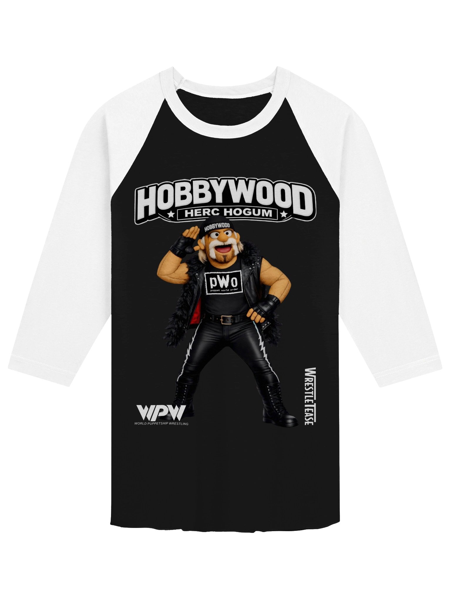 Hobbywood Herc Hogum 3/4 Sleeve B-ball Tee V1 product image (1)