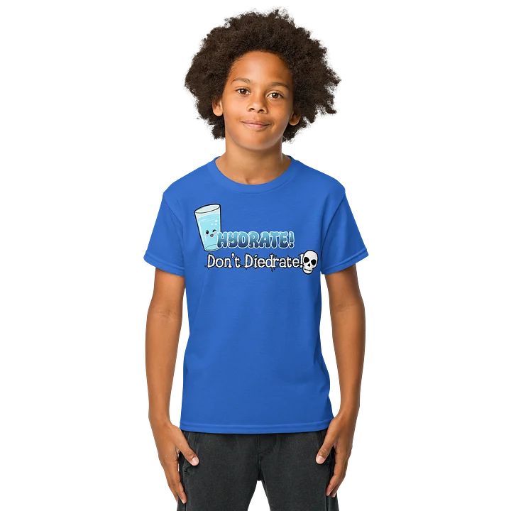 Hydrate! Don't Diedrate! Youth Sports Tee product image (57)