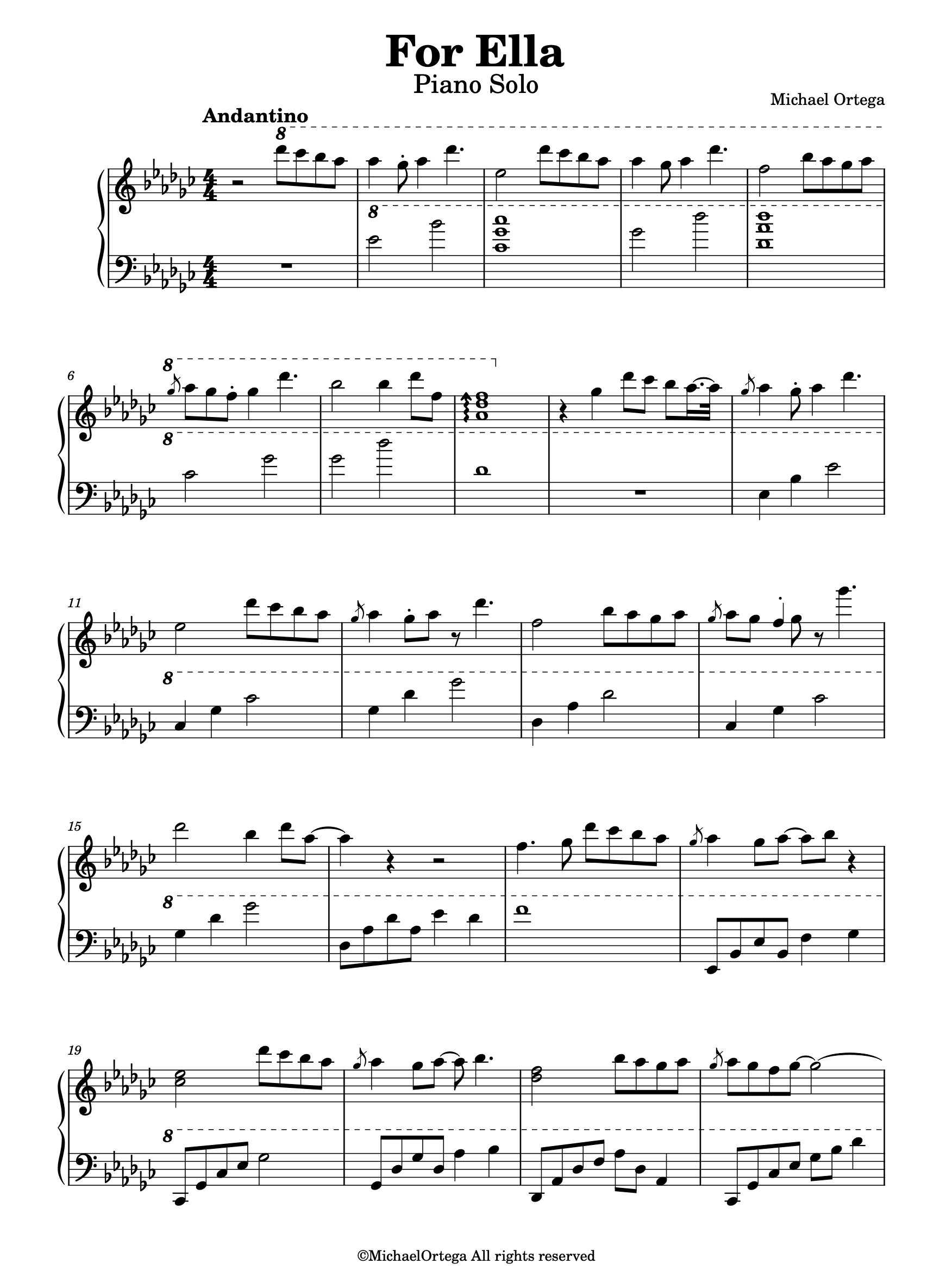 For Ella (Piano Score) product image (2)