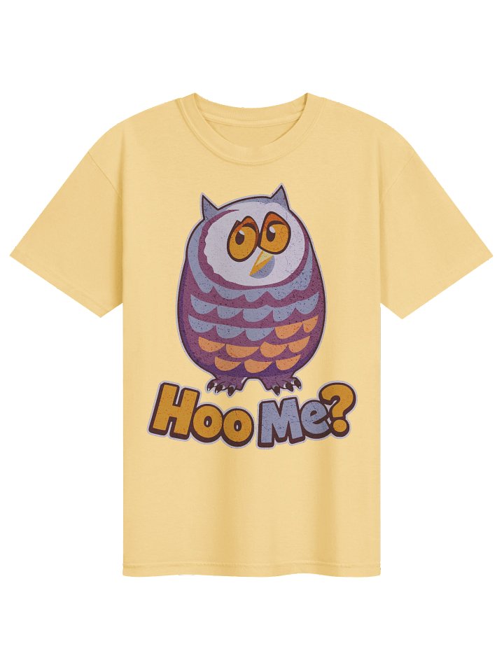 Hoo Me Owl Comfort Colors T-Shirt – Funny Cute Graphic Tee product image (4)