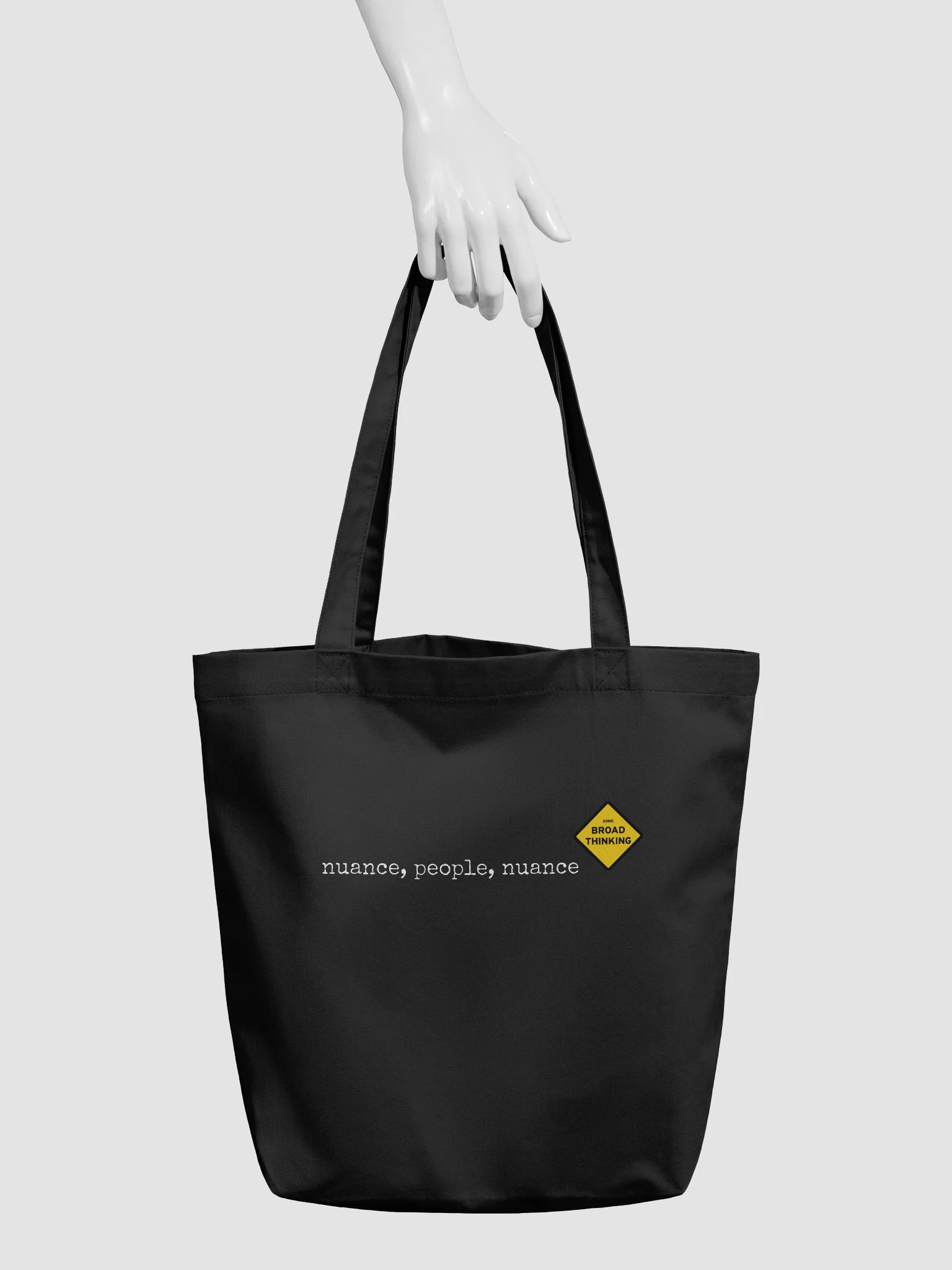 "nuance, people, nuance" Tote Bag product image (3)