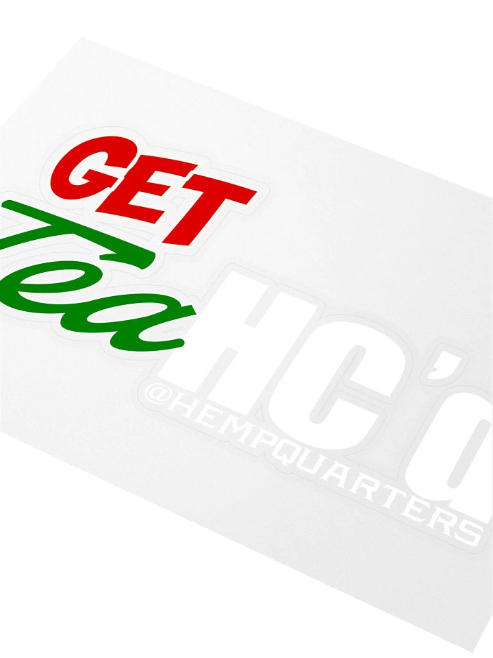 Get THC'd @HQ Sticker product image (2)
