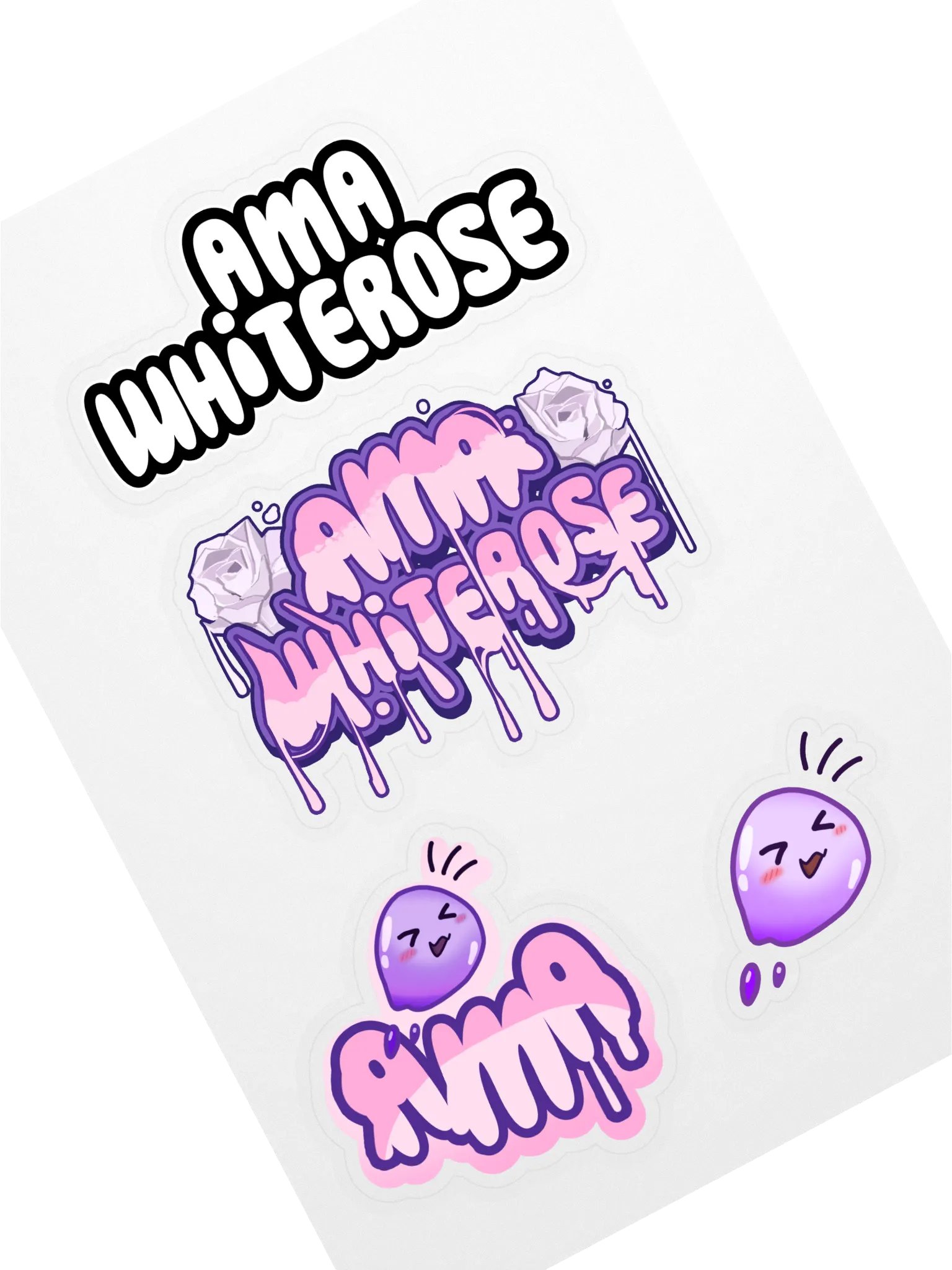 Ama Logo Sticker Sheet product image (1)