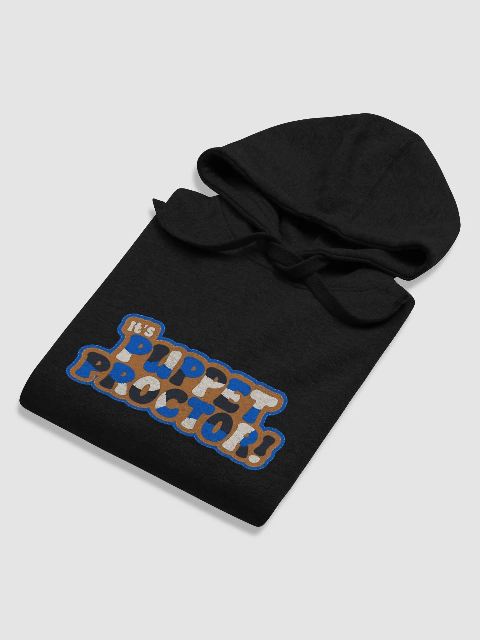 Patchwork Puppet Proctor Logo Unisex Hoodie product image (17)