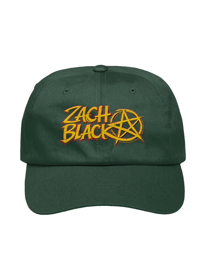 Hunter Green Zach Black Embroidered Classic Ball Cap product image (1)