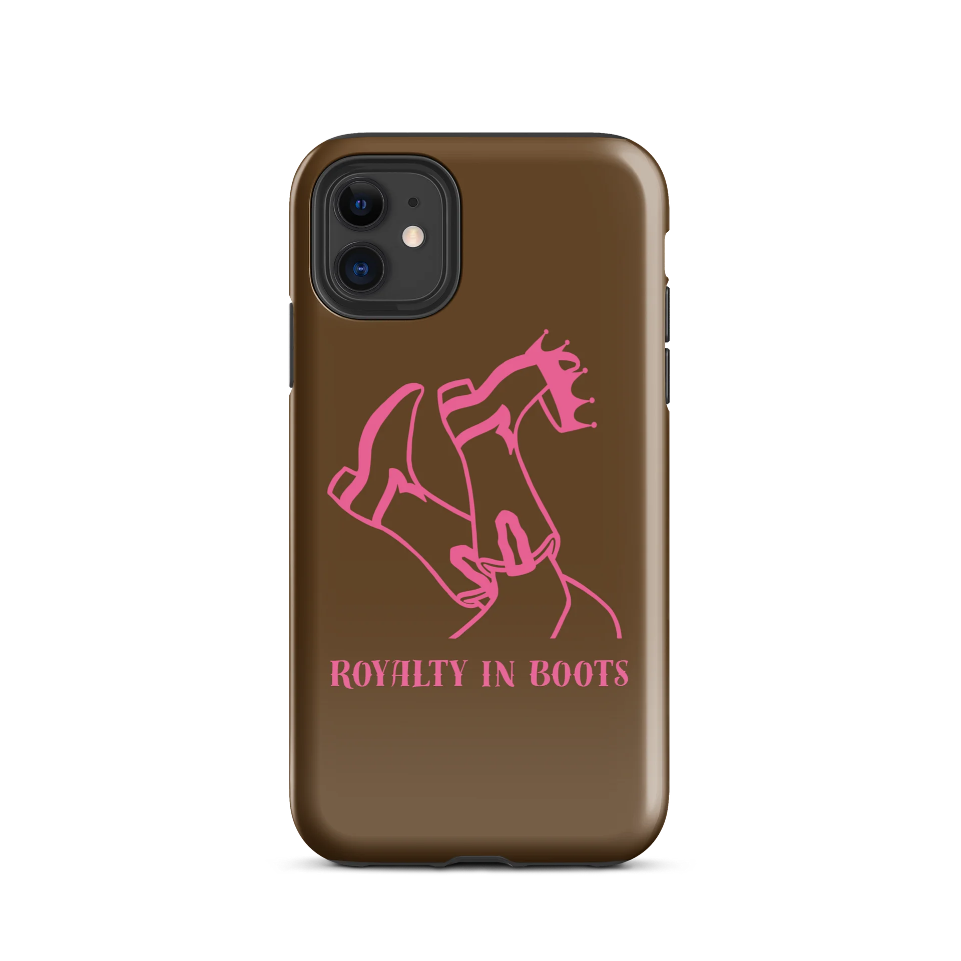 LDQ Brown iPhone case product image (2)