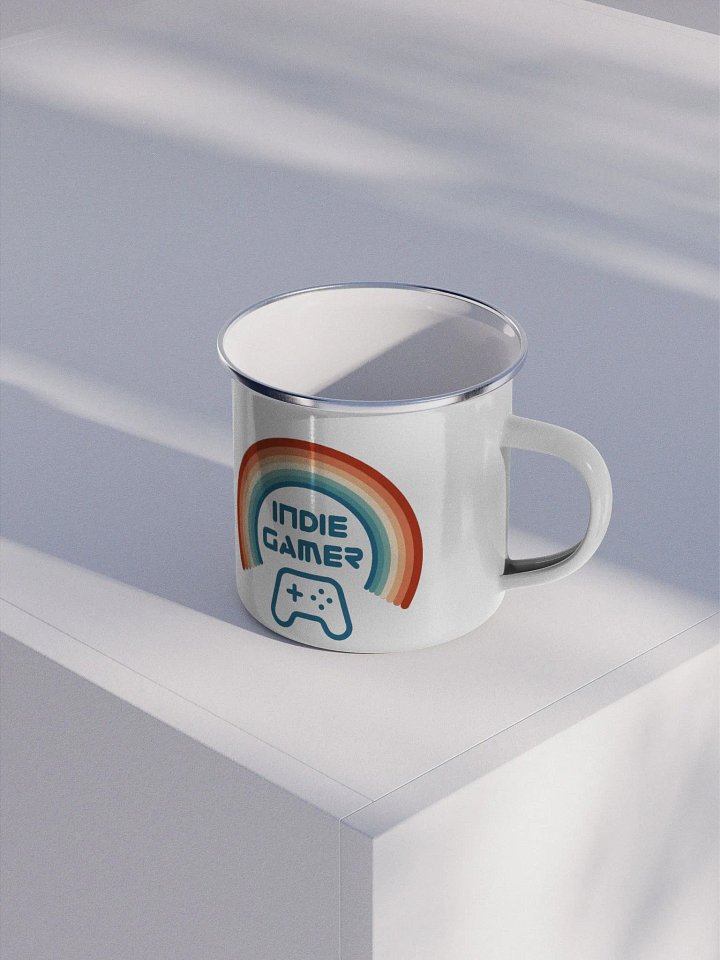 Indie Gamer Enamel Mug product image (2)