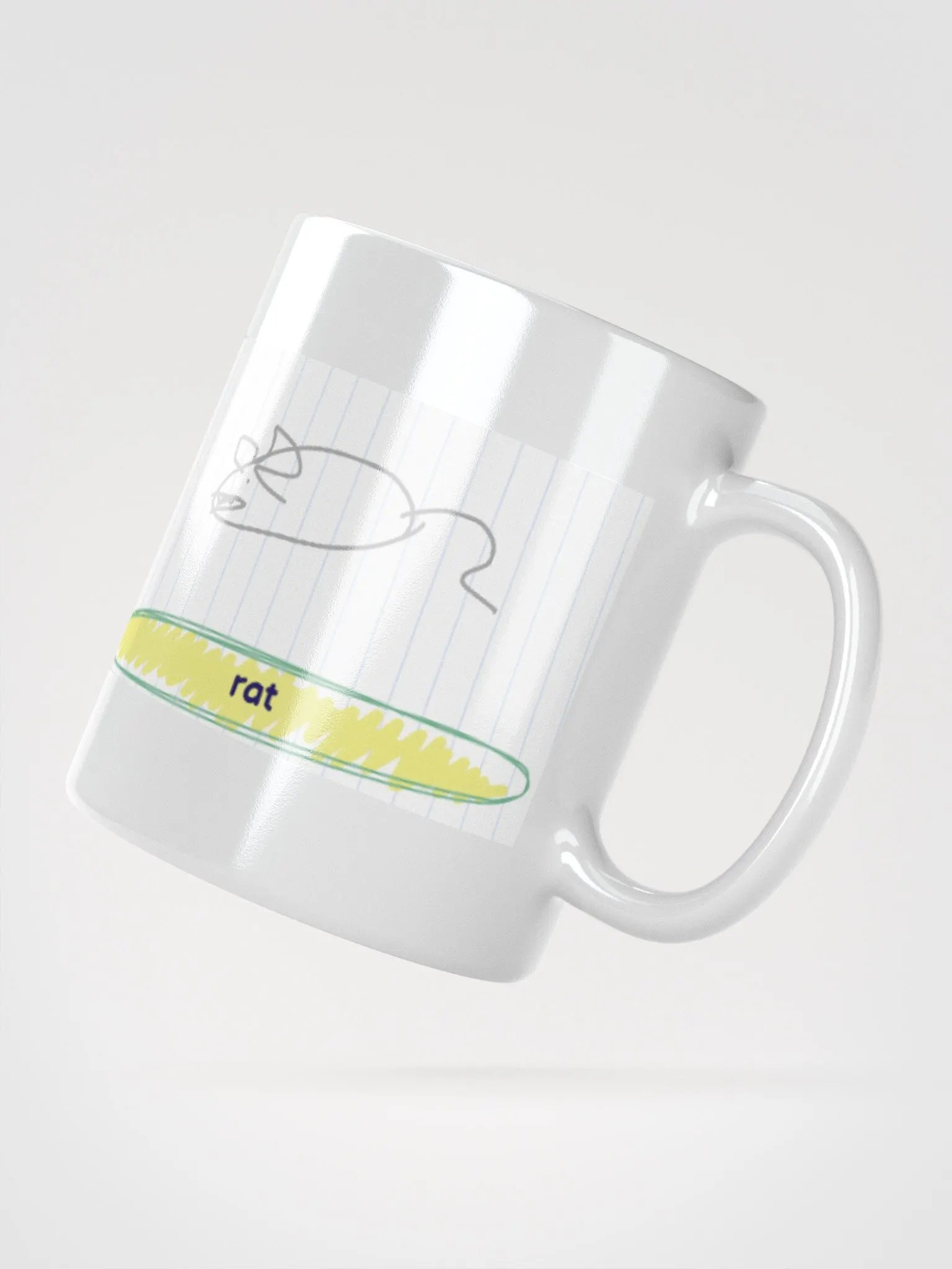 Rat mug product image (2)