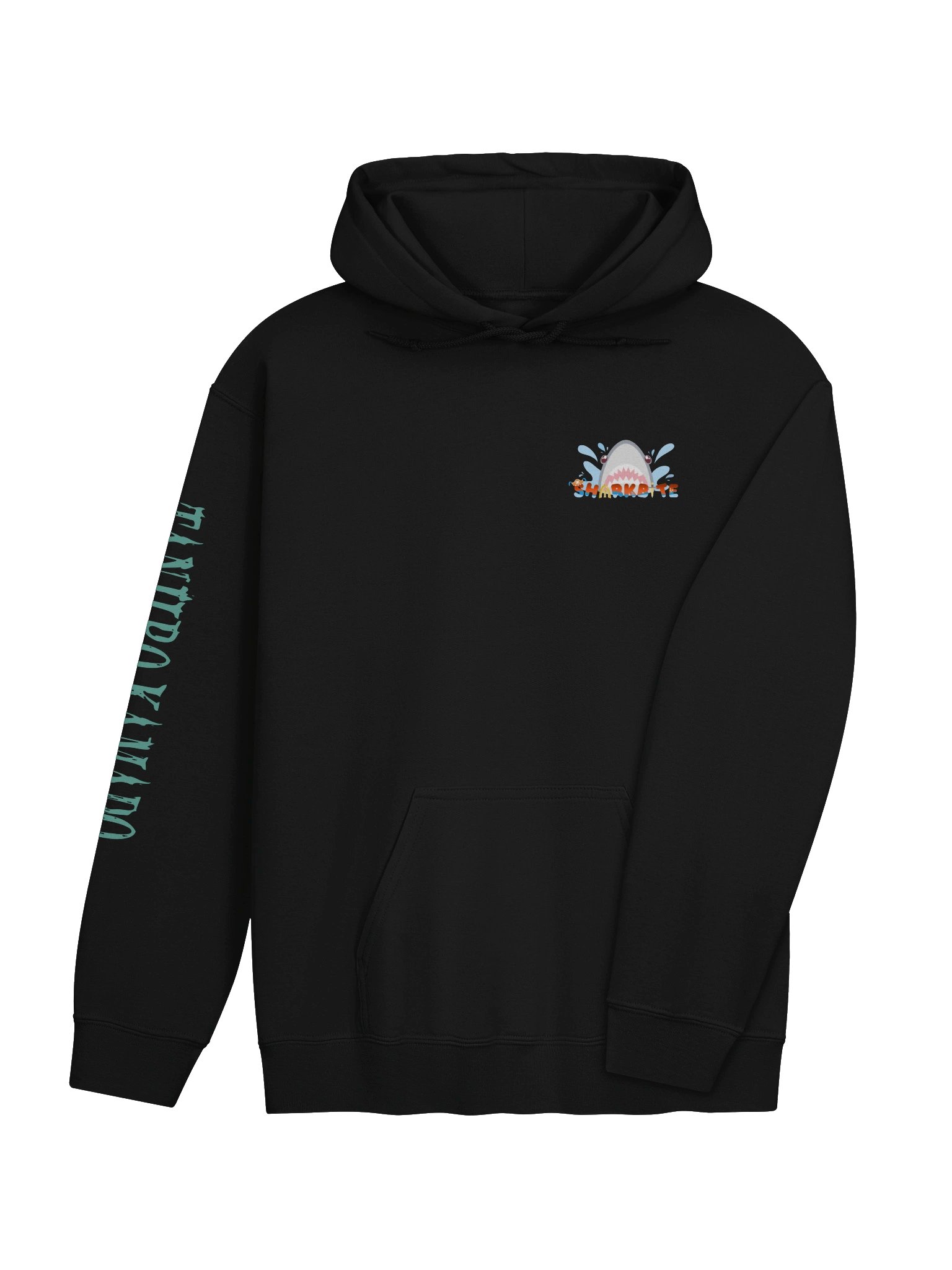 Tan-JAW-ro Hoodie w/ Colored Text product image (4)