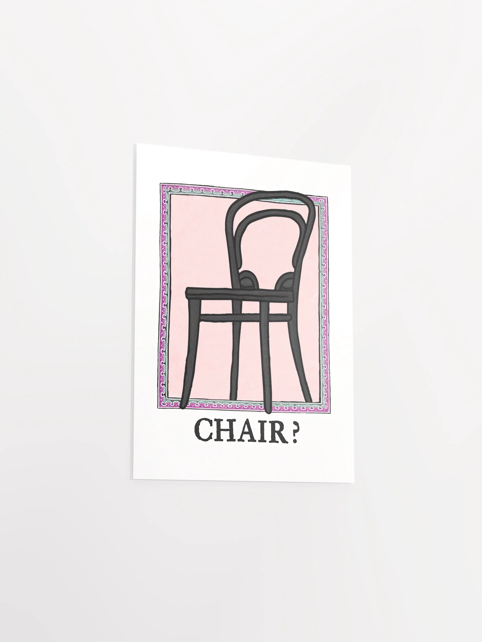 CHAIR? Poster product image (12)
