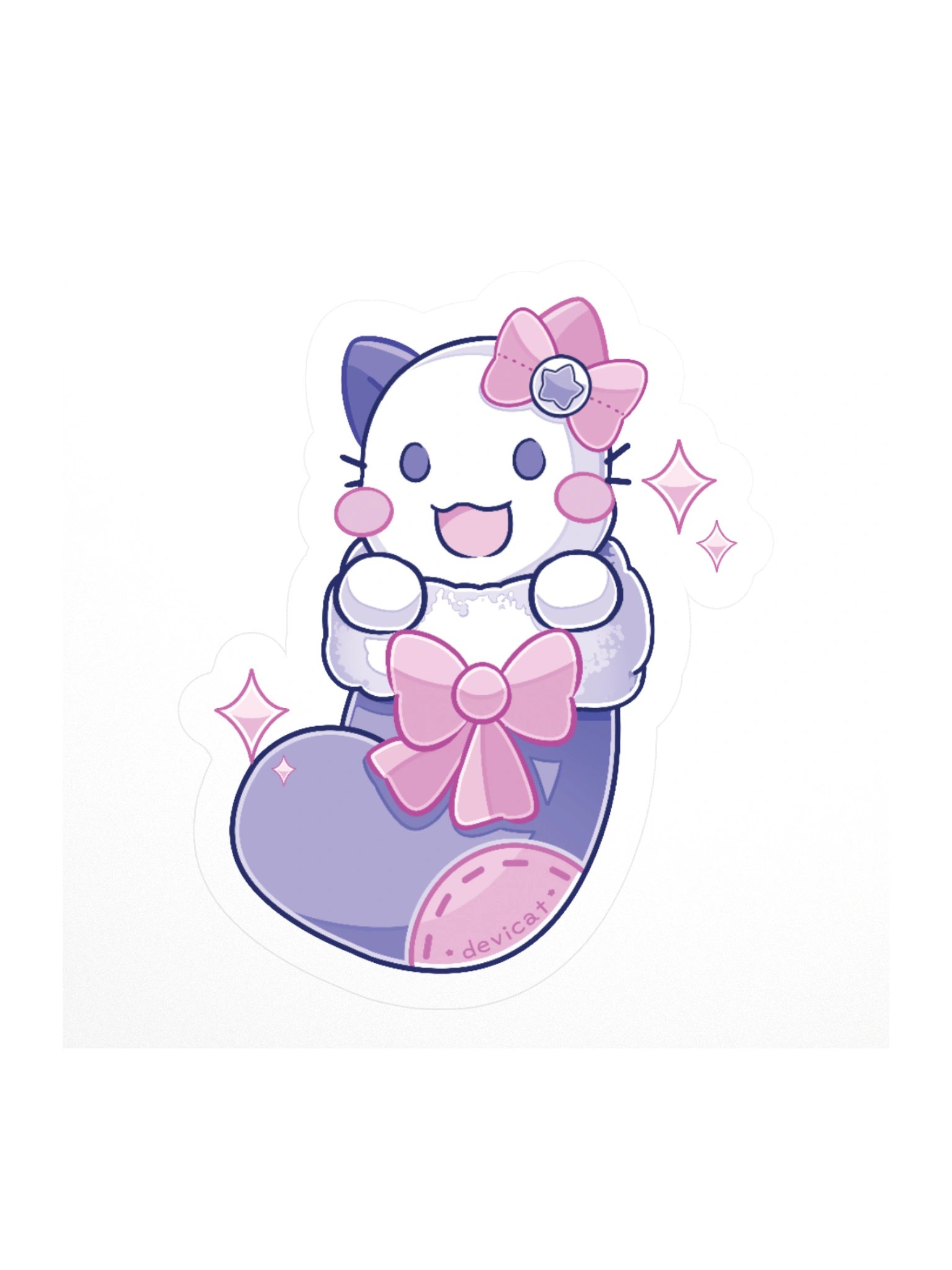 CandiCat Boot Cat 2024 Sticker product image (1)