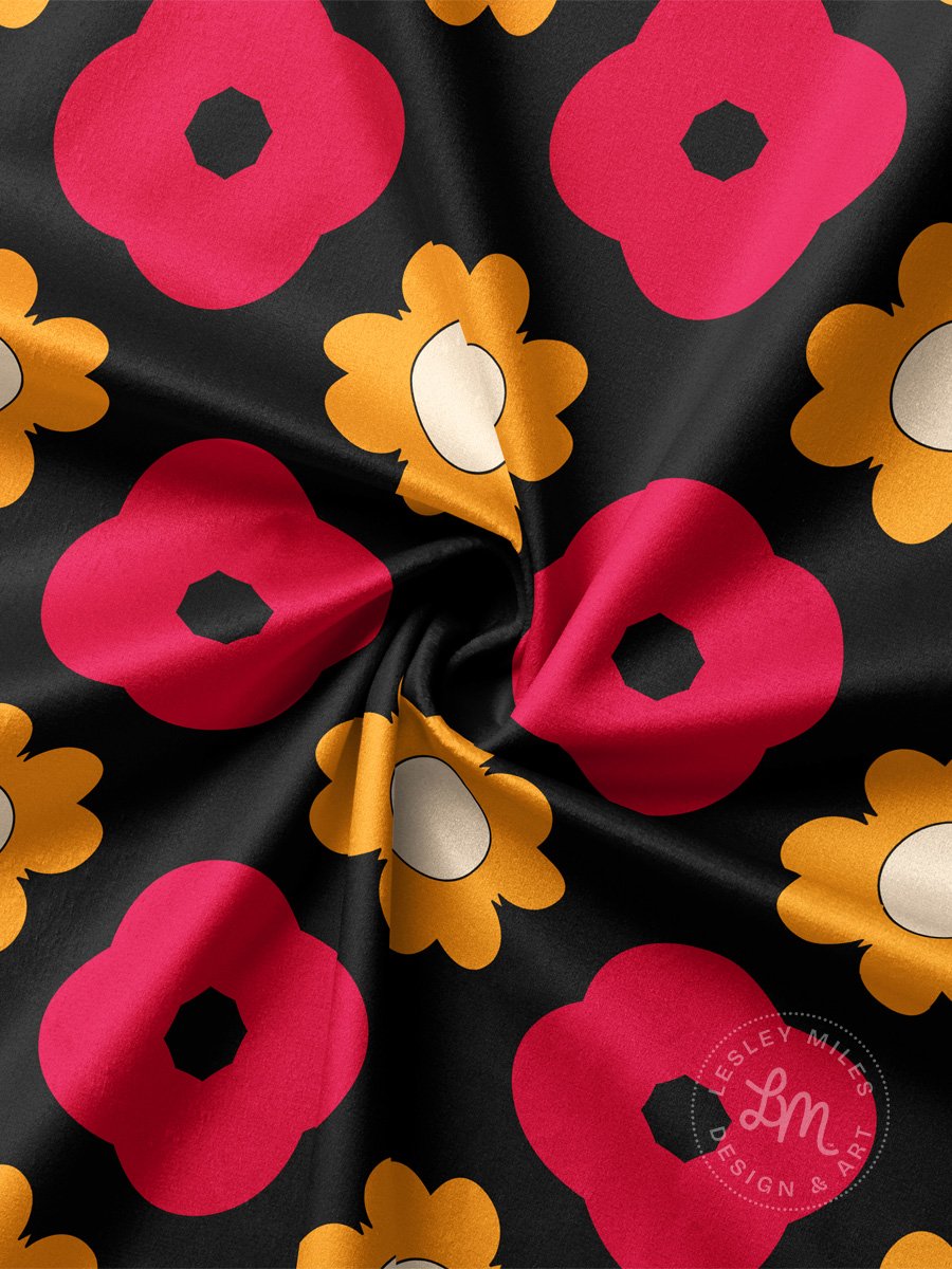 Moonlit Poppies Seamless Pattern product image (2)