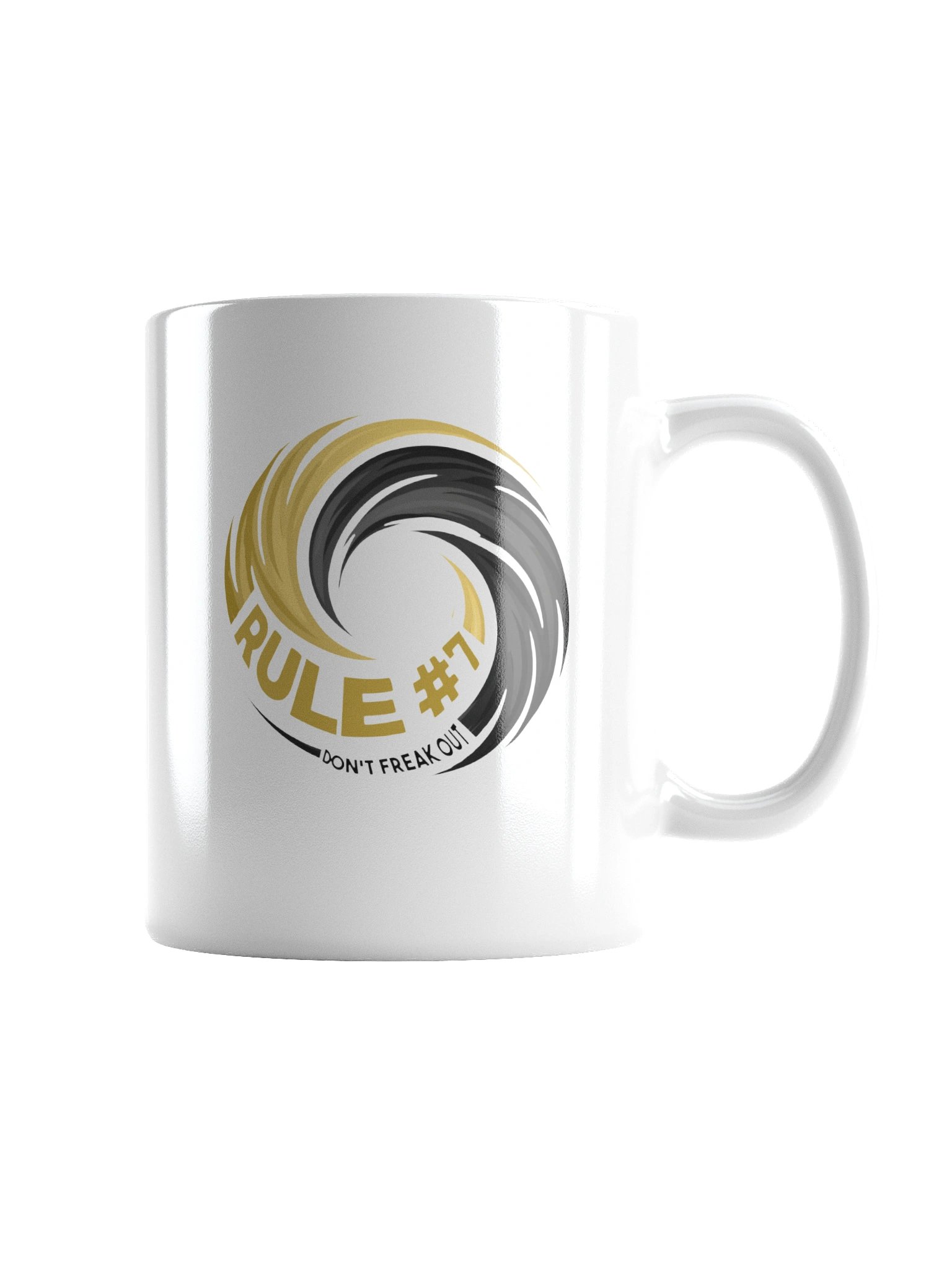 Rule #7 White Glossy Mug product image (5)