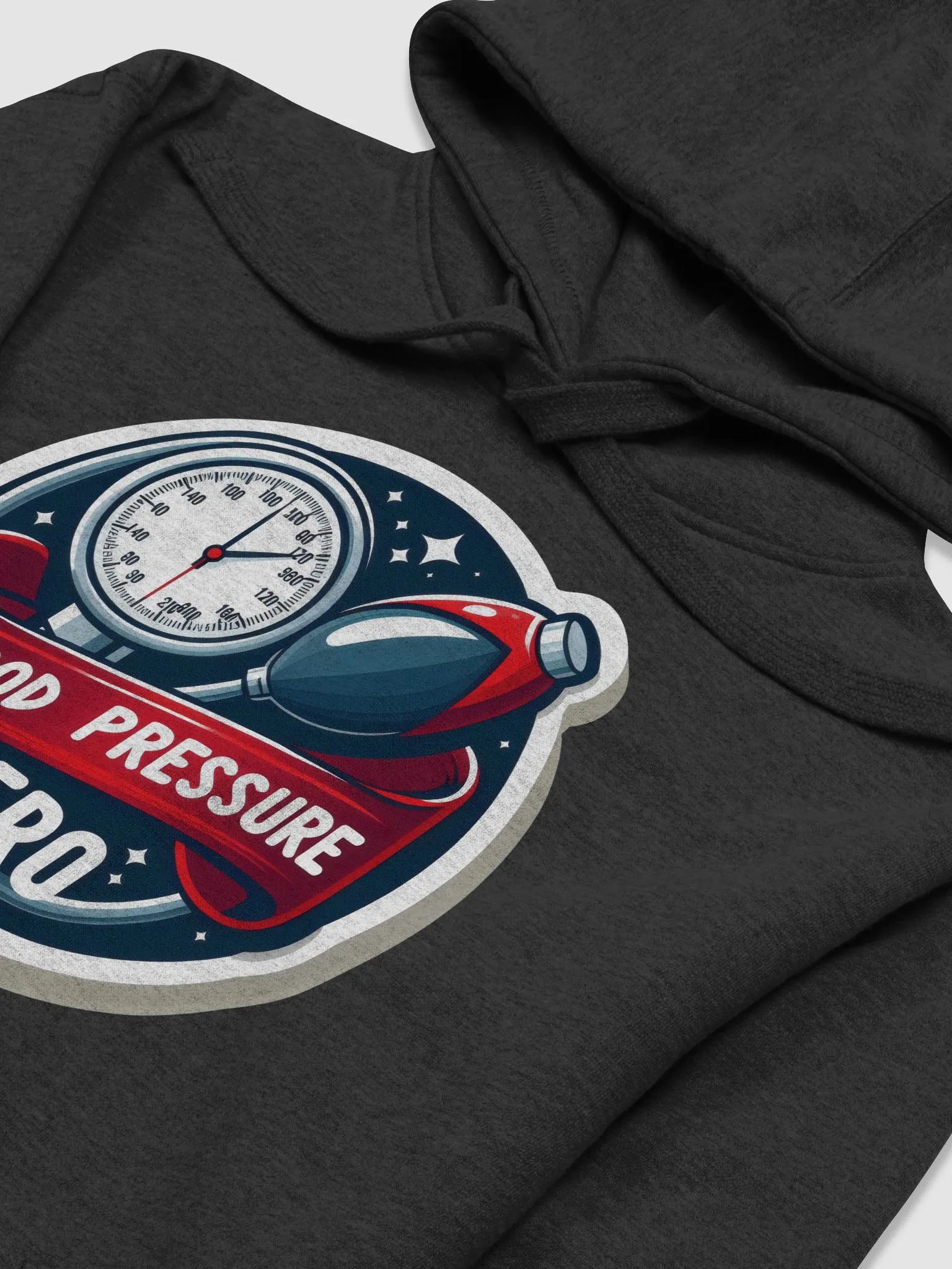 Heroic Blood Pressure Monitor Unisex Hoodie product image (28)