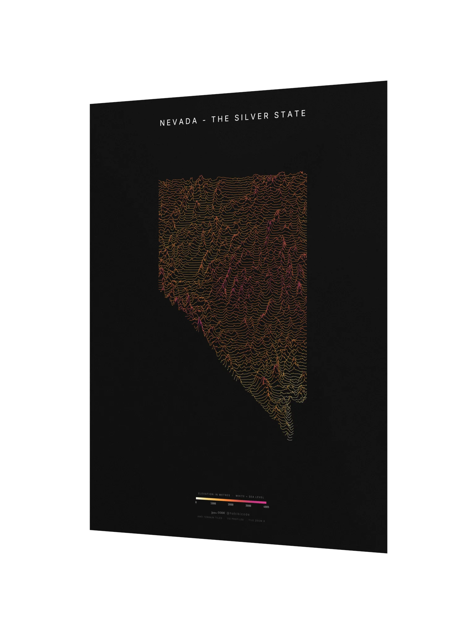 Ridgeline Poster - Nevada product image (2)