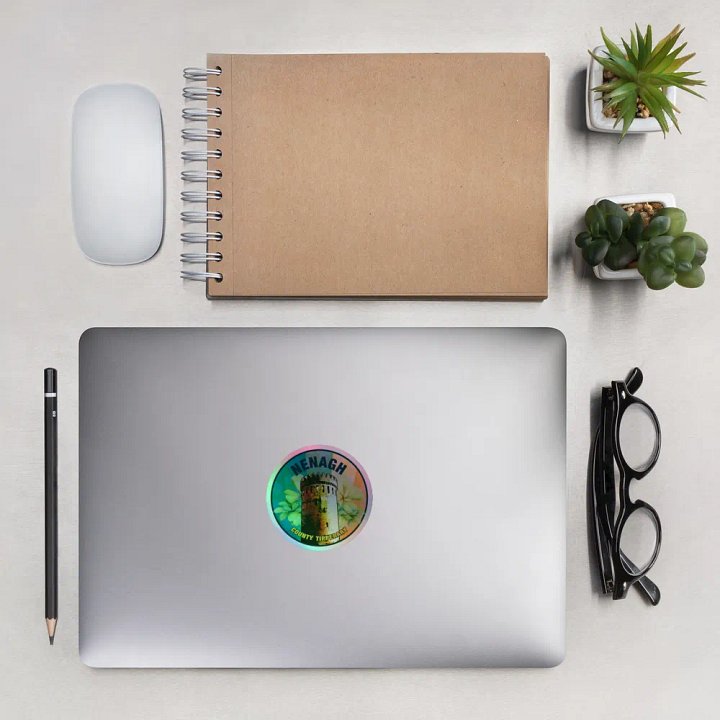 Nenagh: Holographic sticker product image (1)