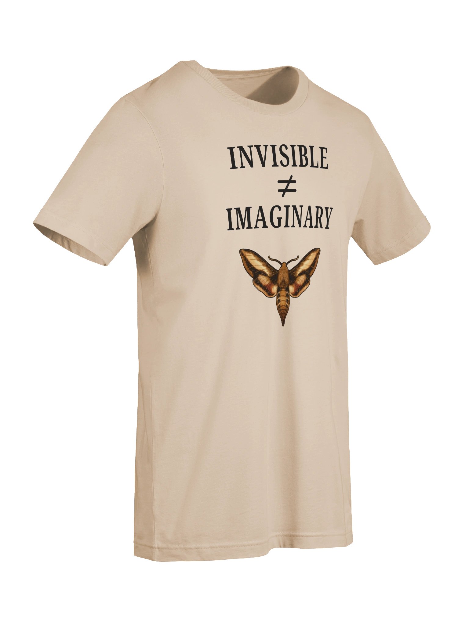 Invisible Illness Shirt | Invisible Not Imaginary Moth Tee product image (7)