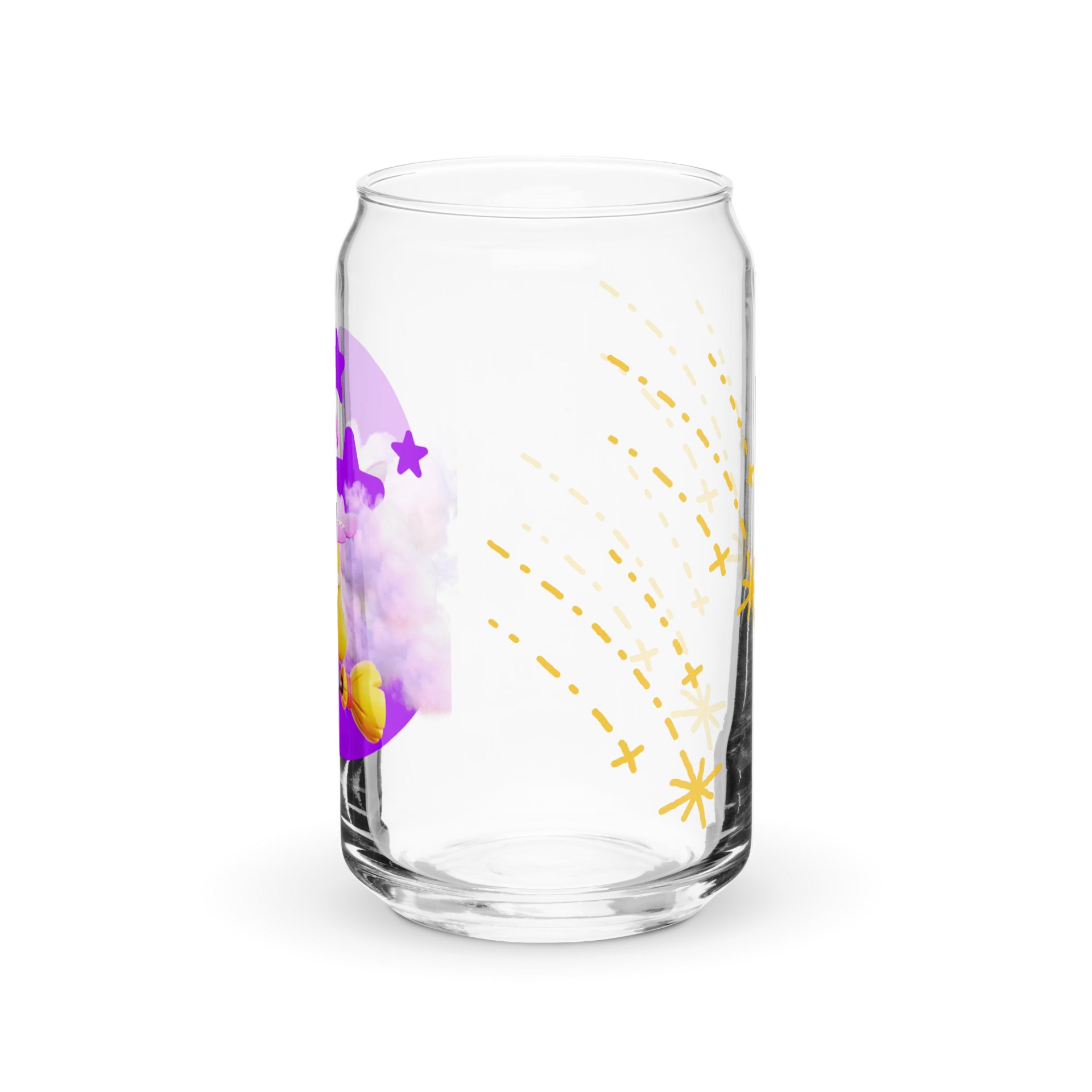 Whimsical Witch Can-Shaped Glass product image (4)