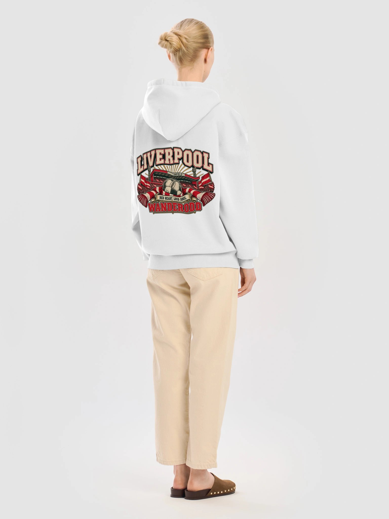 Liverpool Retro Football Hoodie | WanderOdd product image (38)