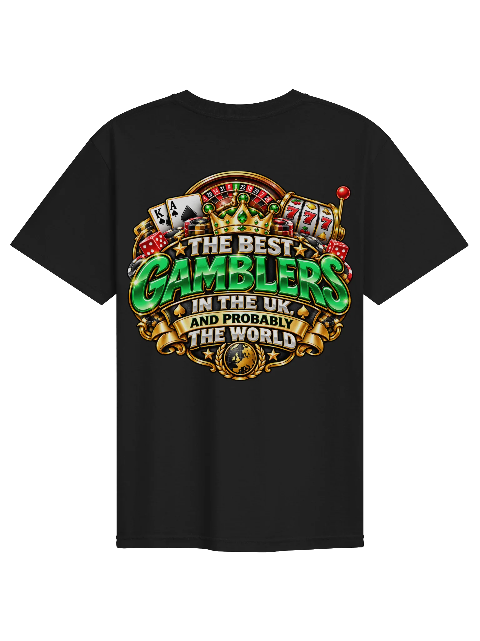 Turtle Luck Logo Tee Best Gamblers in the UK product image (11)
